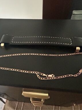 Rose Gold figaro Chain Necklace - women Accessory